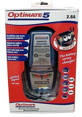 Tecmate batterieladegerät optimate 5 start stop optimate 5 charger 4a
