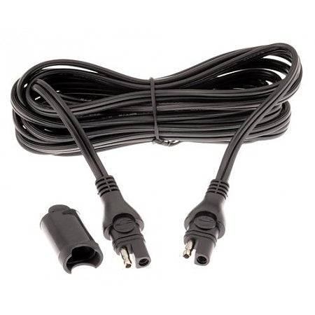 Optimate cable o-13 verlengsnoer voor acculader, lengte 460 cm (15 ft), sae-naar-sae-connectoren met waterdichte afdichting, geschikt voor 18awg spt2-w, -40 tot 105 °c 221 °f, maximaal 7 a
