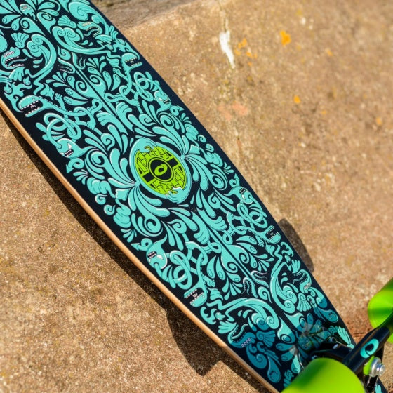 Osprey Longboard Spectrum 101,5 x 24 cm blauw/groen