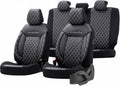 stoelhoezenset Comfortline Vip 8 mm textiel grijs 11-delig