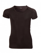 Papillon Dansshirt Raglan junior polyester zwart maat 140