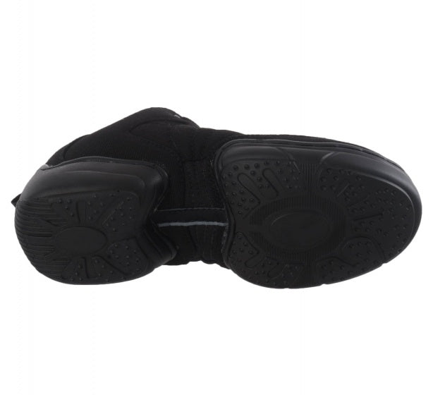 danssneakers splitzool zwart dames laag model mt 39