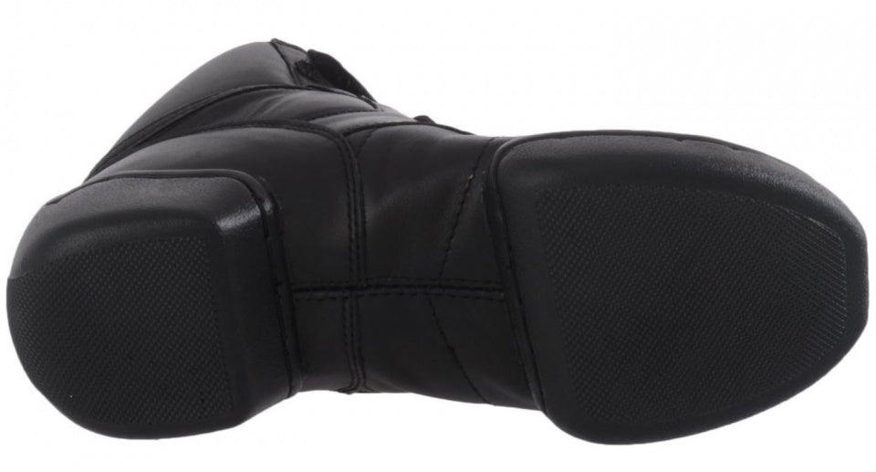 danssneakers splitzool hoog model zwart maat 37