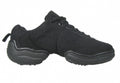 danssneakers splitzool laag model zwart maat 28,5