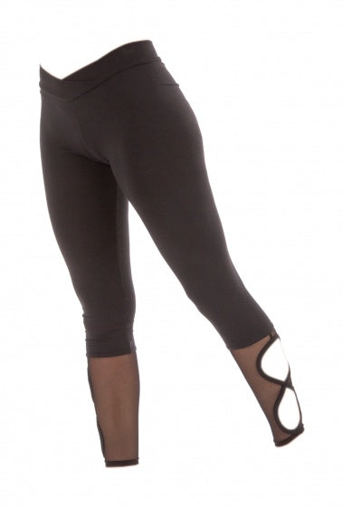 Papillon Enkelbroek dames zwart maat XS
