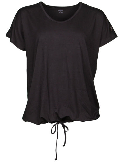 Papillon Loose fit sportshirt ronde hals dames zwart maat S