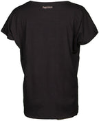 Papillon Loose fit sportshirt ronde hals dames zwart maat XL