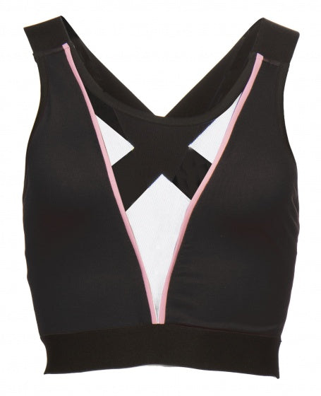 sportbeha racerback dames zwart maat XS