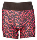 sportbroek meisjes polyester/elastaan zwart/roze mt 152
