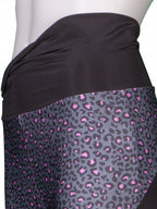 sportlegging Capri dames polyester/elastaan zwart mt XXL