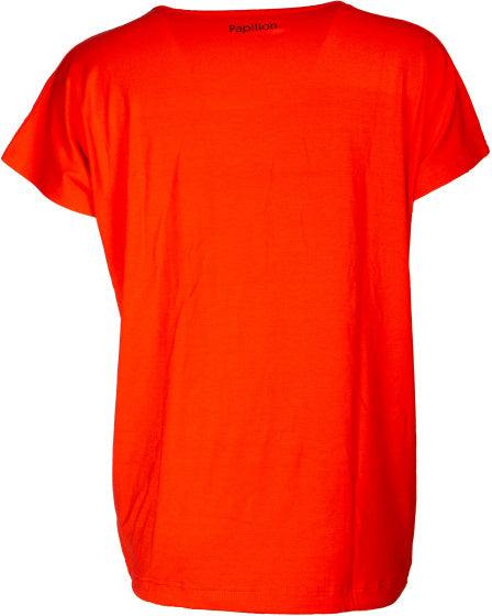 sportshirt dames viscose/elastaan rood maat S
