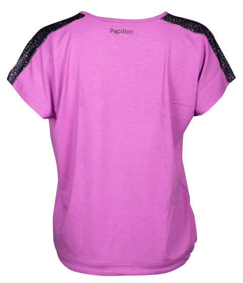 sportshirt Studio dames viscose/elastaan roze mt 3XL