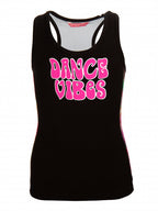 Papillon Sporttop racerback meisjes katoen zwart maat 104