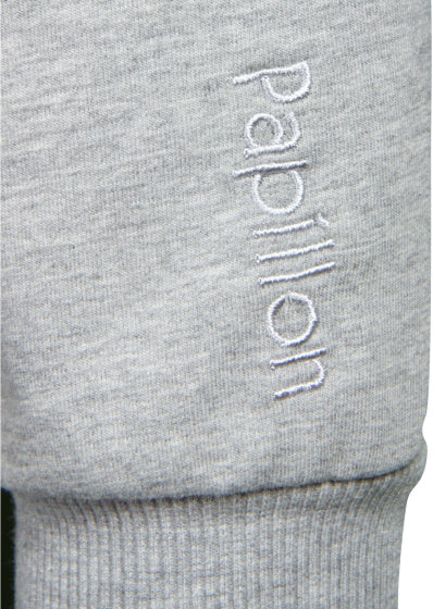 Papillon Sweat hooded vest dames grijs maat M