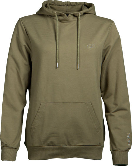 Papillon Sweat Hoody Katoen Dames Camouflagegroen Maat XXL