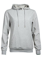 Papillon Sweat Hoody Katoen Dames Grijs Maat L