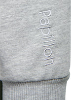 Papillon Sweat Hoody Katoen Dames Grijs Maat L