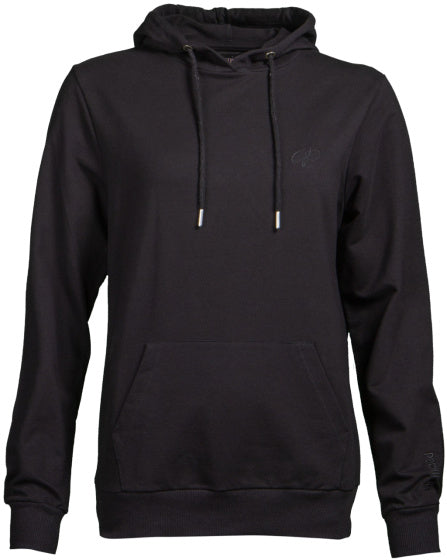 Papillon Sweat Hoody Katoen Dames Zwart Maat S