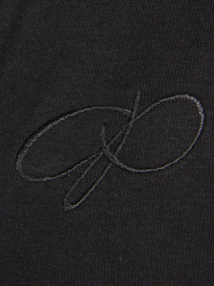 Papillon Sweat Hoody Katoen Dames Zwart Maat L