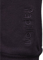 Papillon Sweat Hoody Katoen Dames Zwart Maat L