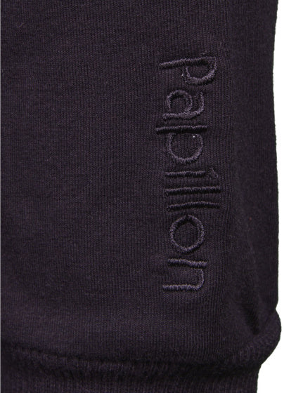 Papillon Sweat Hoody Katoen Dames Zwart Maat XL