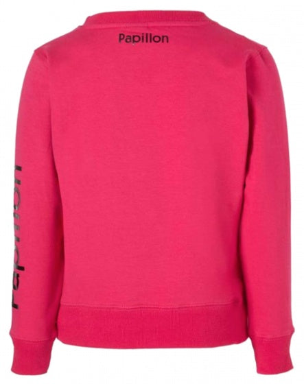sweatshirt meisjes katoen roze maat 164
