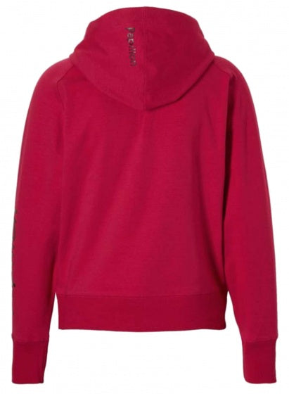 sportsweater meisjes katoen fuchsia maat 116