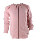 vest met capuchon dames roze maat M