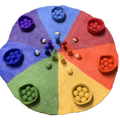 Papoose Toys Papoose Toys 90cm Rainbow Mat