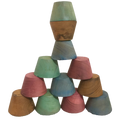 Papoose Toys Papoose Toys Earth Bowls 12pc