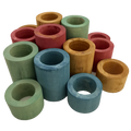Papoose Toys Papoose Toys Earth Tubes 16pc