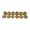 Papoose Toys Papoose Toys Mini Natural Acorn Pot 6pc