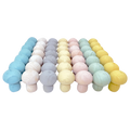 Papoose Toys Papoose Toys Mini Pastel Mushroom 49pc