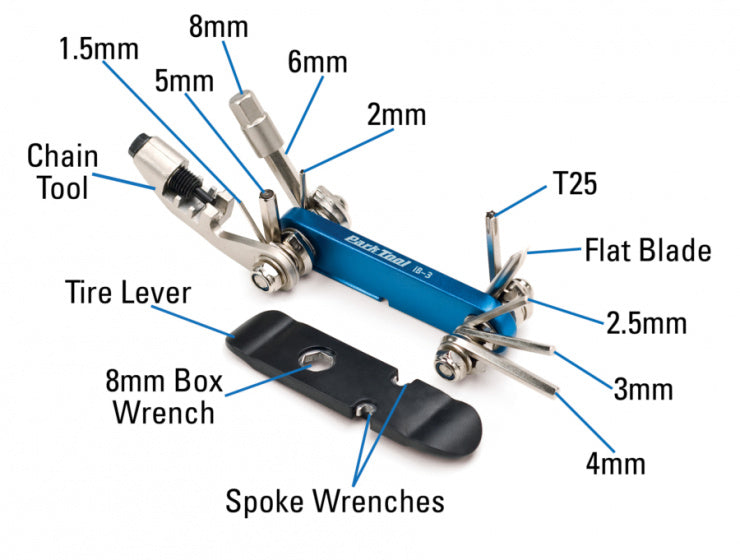 Parktool ib-3 i-beam multi-tool