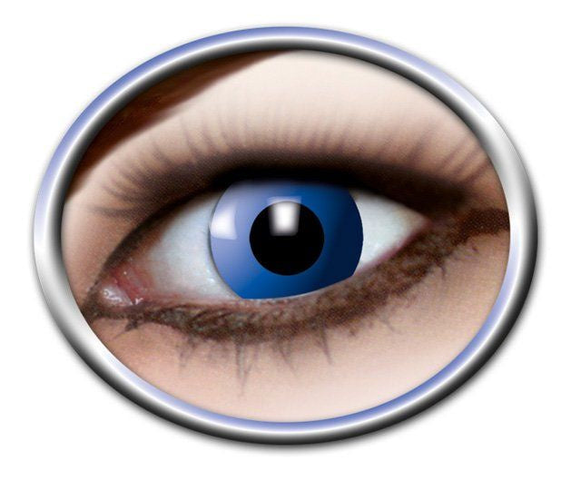 contactlenzen Elf siliconen blauw/zwart