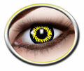 contactlenzen Werewolf siliconen zwart/geel