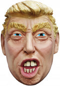 verkleedmasker Trump latex beige one-size