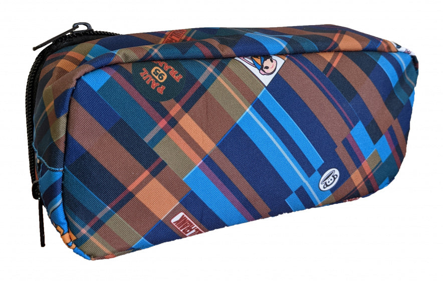 etui Mood junior 23 x 6 x 10 cm textiel blauw