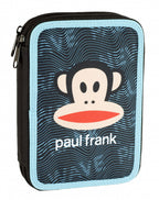 etui New Wave junior 20 cm polyester blauw 27-delig