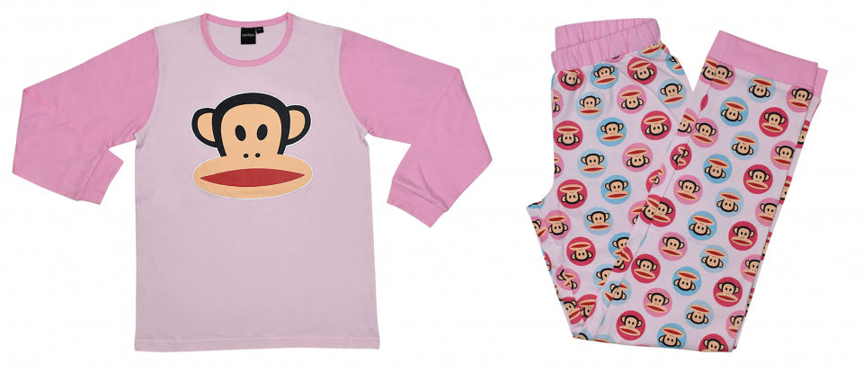 Paul frank Pyjama Jersey meisjes katoen roze maat 8 jaar