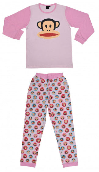pyjama Jersey meisjes katoen roze maat 12 jaar