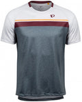 fietsshirt Summit heren polyester grijs/wit maat M