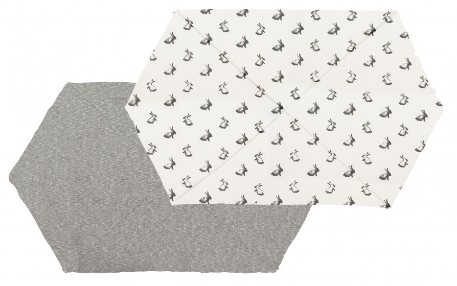 speelkleed Charlotte Nero 93 x 72 cm grijs