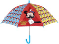 paraplu Mickey Mouse 66 cm polyester rood