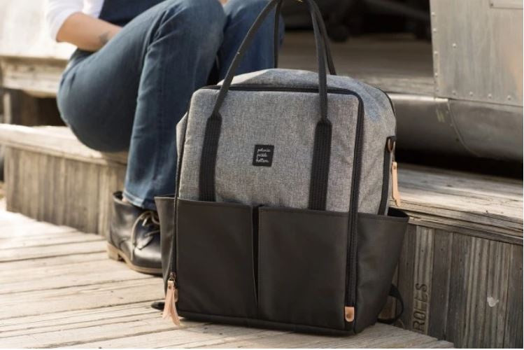 Pickle Bottom Intermix Backpack luiertas - Graphite / Zwart