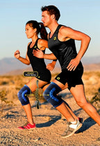kniebandage Compression blauw maat XXXL per stuk