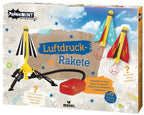 luchtdrukraket junior 25 cm foam geel 5-delig