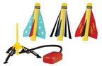 luchtdrukraket junior 25 cm foam geel 5-delig