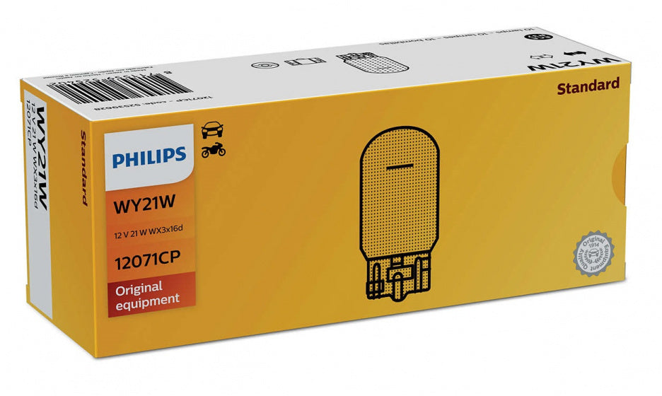 Philips autolamp 12071cp wy21w doos 10 stuks