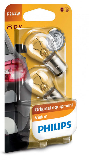 Philips kugellampe lamp 12v21 4 blister of 2